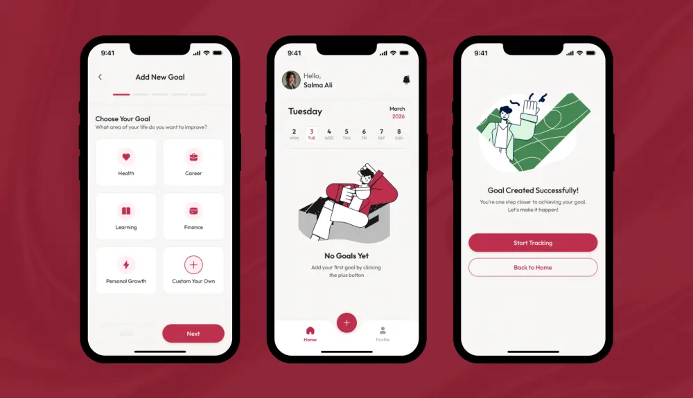 تصميم واجهة وتجربة مستخدم لتطبيق موبايل Figma