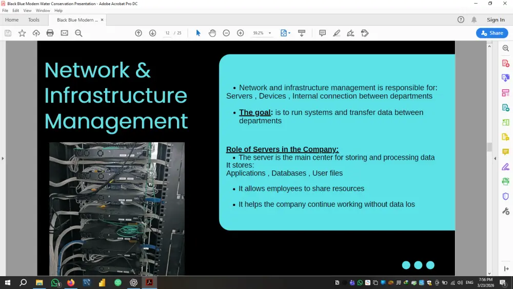 تصميم عروض PowerPoint احترافية وجذابة تحوّل أفكارك إلى عرض مبهر