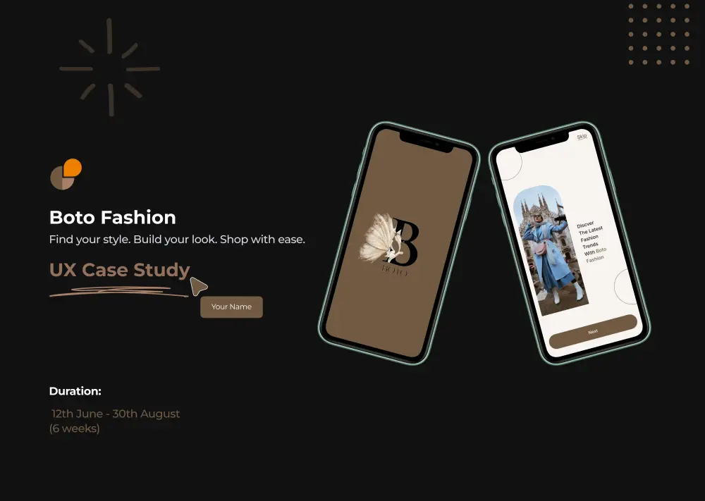 تصميم تطبيق موبايل احترافي لمتاجر الأزياء (Fashion App UI/UX) يساعد على عرض المنتجات بشكل جذاب وتحسين تجربة التسوق وزيادة المبيعات.