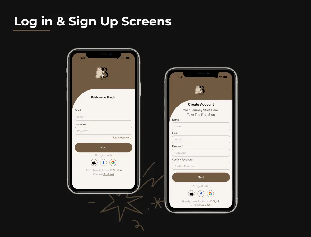 تصميم تطبيق موبايل احترافي لمتاجر الأزياء (Fashion App UI/UX) يساعد على عرض المنتجات بشكل جذاب وتحسين تجربة التسوق وزيادة المبيعات.