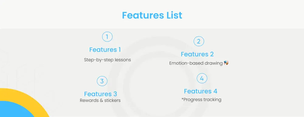 تصميم UI/UX لتطبيق تعليم الرسم للأطفال (5–8 سنوات)