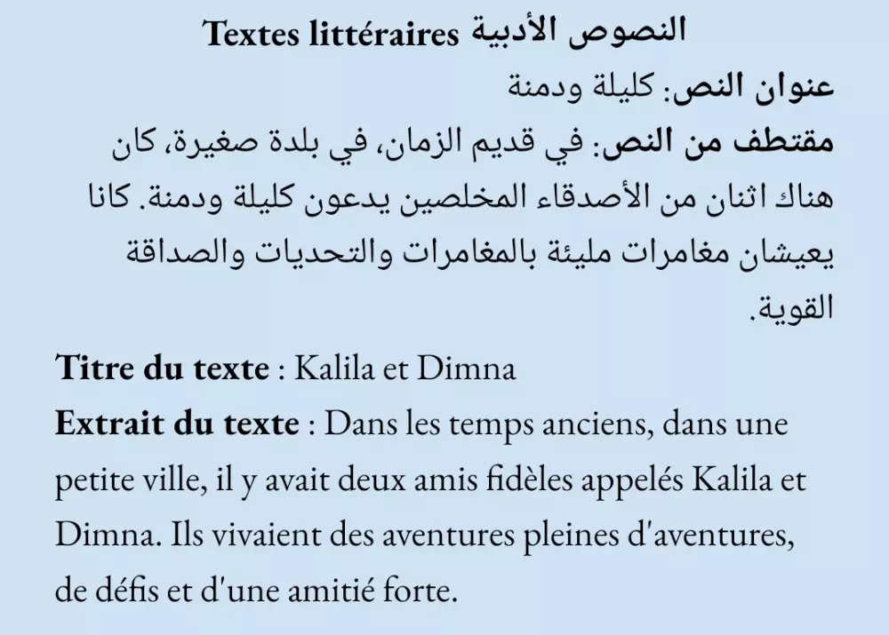 الترجمة الفرنسية الرائعة