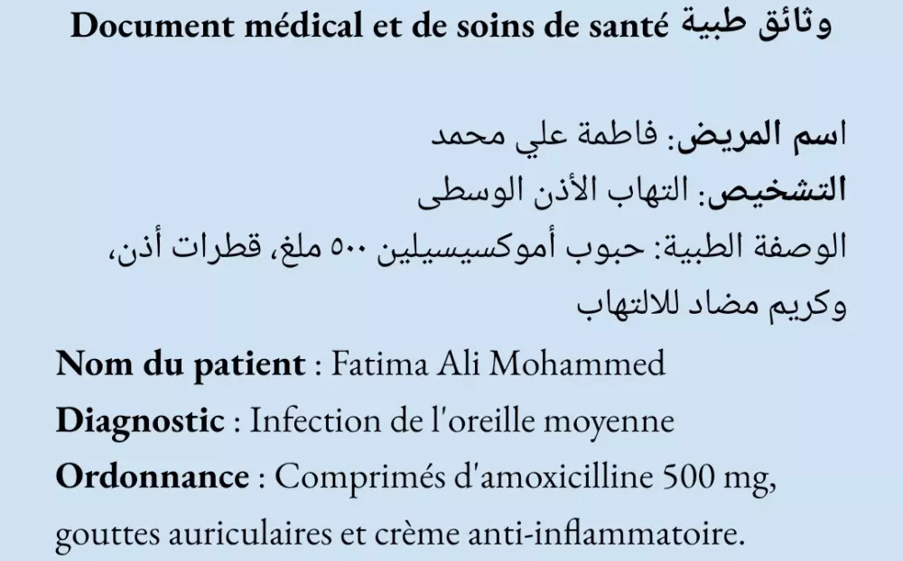 الترجمة الفرنسية الرائعة