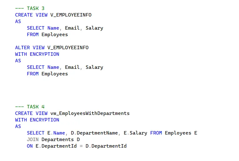 انشاء قواعد البيانات باستخدام MS SQL Server