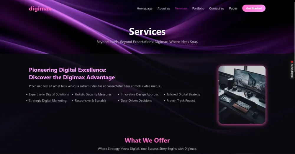 موقع ويب متكامل باستخدام ASP.NET MVC