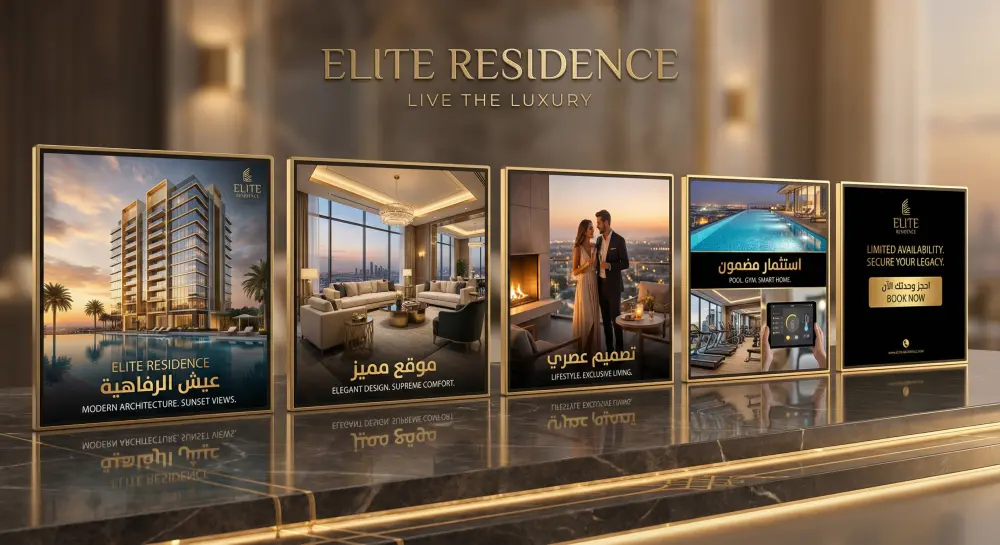 3 تصاميم إعلانات سوشيال ميديا احترافية بسعر مميز