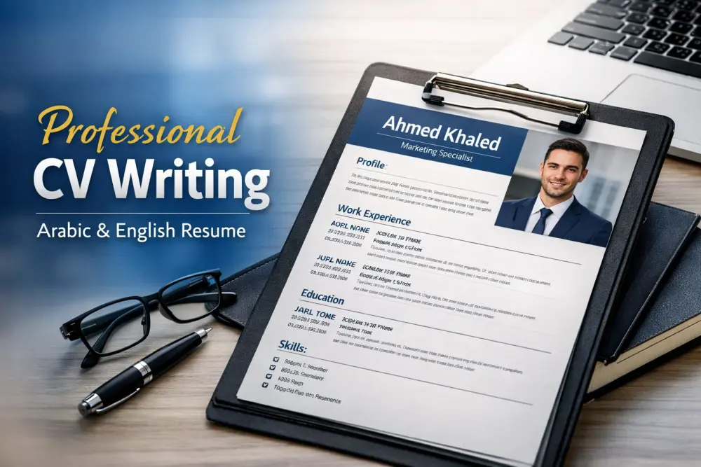 تنسيق سيرة ذاتية احترافية ATS باللغة العربية -الإنجليزية