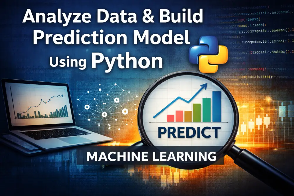 تحليل البيانات وبناء نموذج تنبؤ باستخدام Python