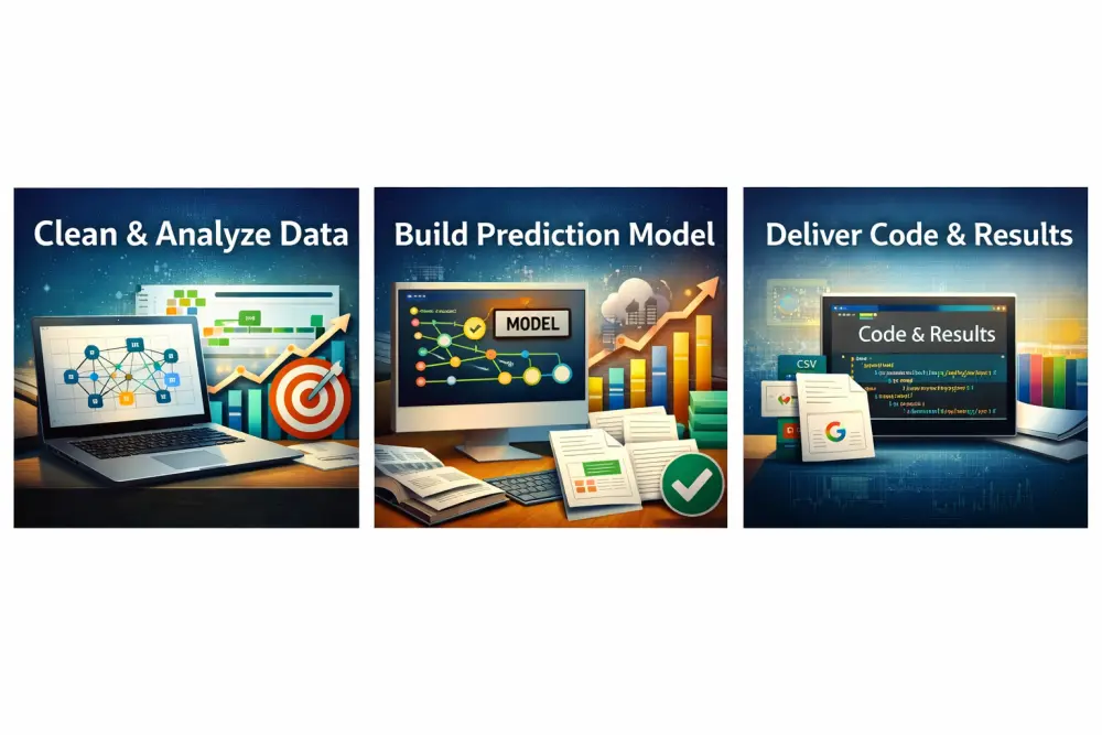 تحليل البيانات وبناء نموذج تنبؤ باستخدام Python