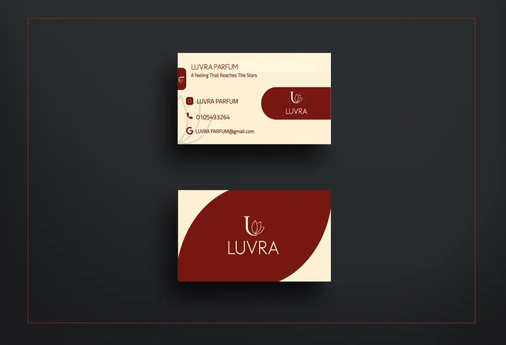 تصميم كارت شخصي باحترافية عالية