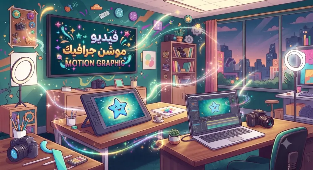 فيديو موشن جرافيك احترافي