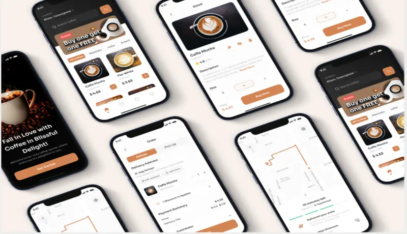تصميم واجهة تطبيق Flutter UI احترافية ومتجاوبة (Android & iOS)