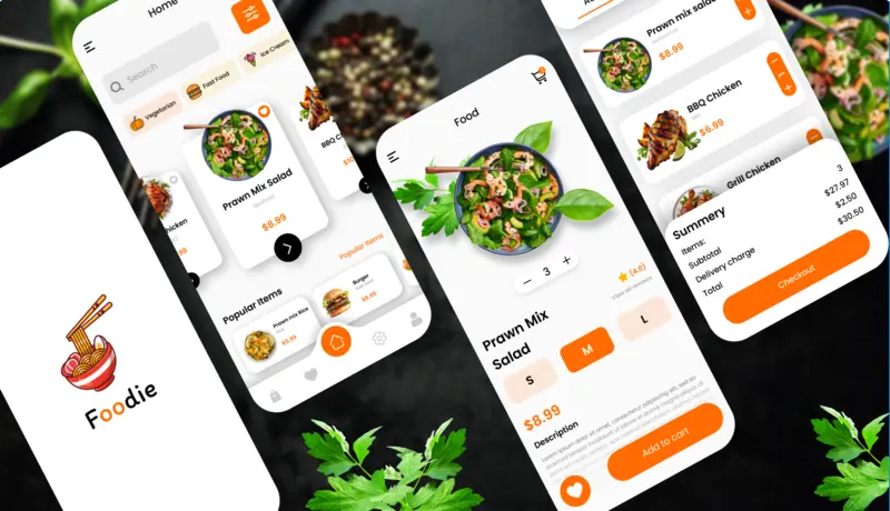 تصميم واجهة تطبيق Flutter UI احترافية ومتجاوبة (Android & iOS)