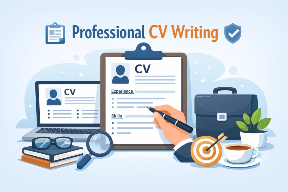 إنشاء سيرة ذاتية احترافية (CV)