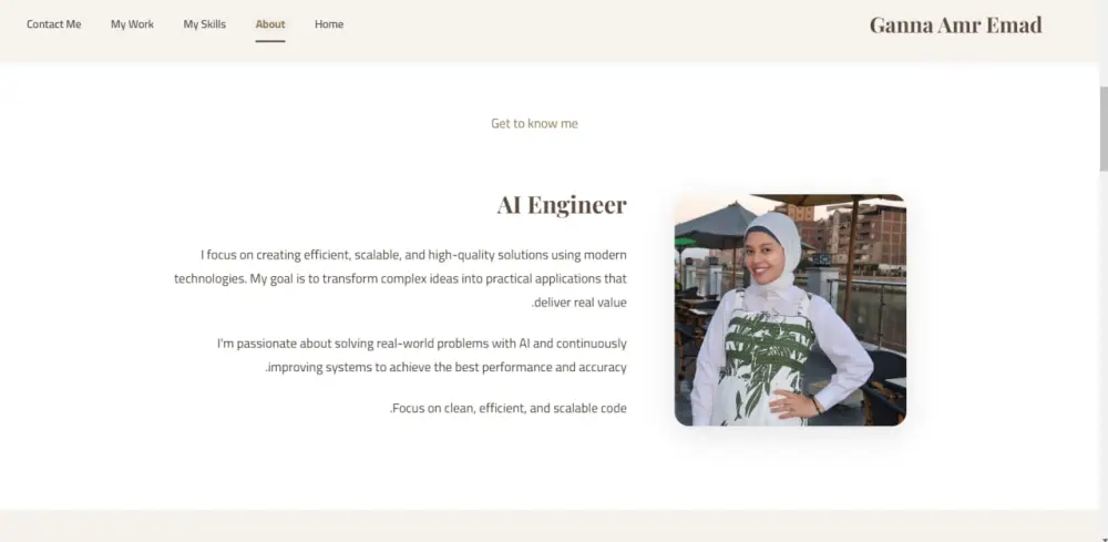 إنشاء برتفوليو احترافي
