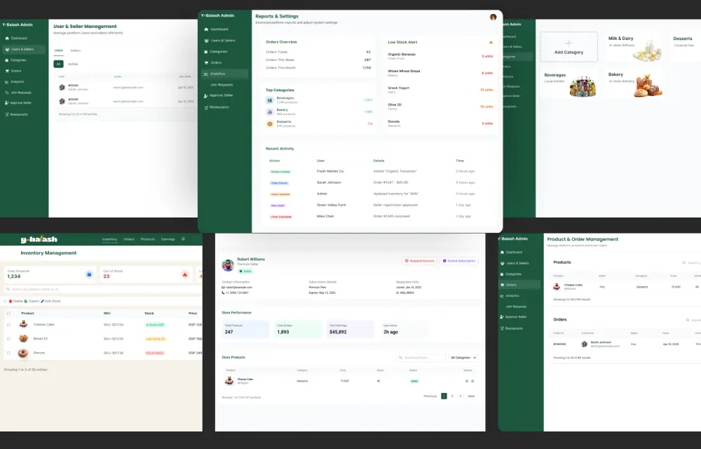 سأصمم واجهات UI/UX احترافية لتطبيقات ومواقع (Dashboard + Mobile App)
