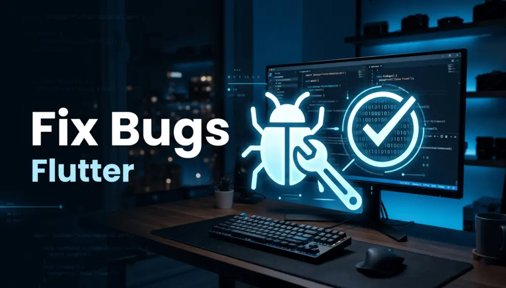 سأقوم بإصلاح الأخطاء البرمجية وحل المشاكل التقنية في تطبيق Flutter الخاص بك