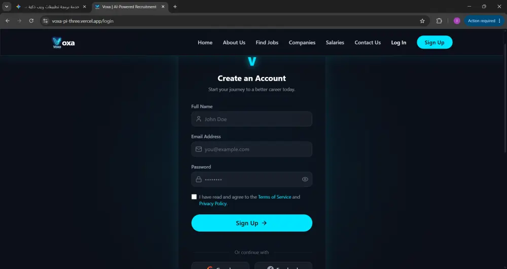 برمجة وتطوير تطبيقات ويب ذكية متكاملة (AI Full-Stack Web Apps)
