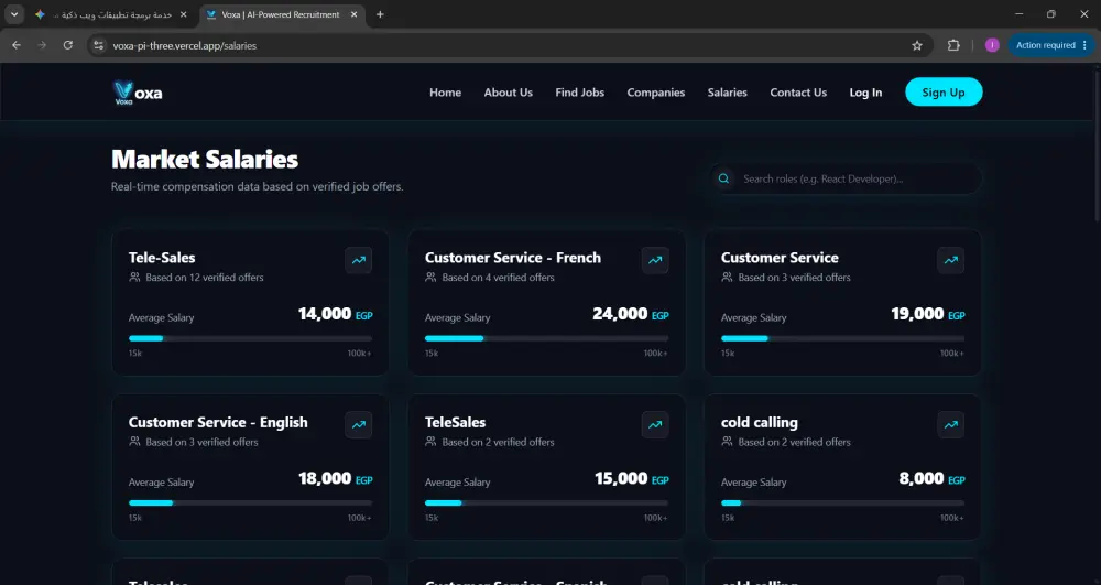 برمجة وتطوير تطبيقات ويب ذكية متكاملة (AI Full-Stack Web Apps)