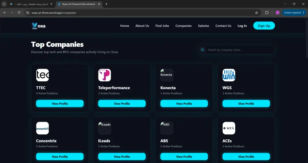 برمجة وتطوير تطبيقات ويب ذكية متكاملة (AI Full-Stack Web Apps)