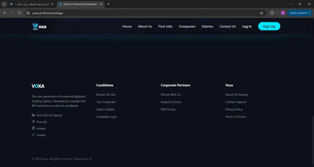 برمجة وتطوير تطبيقات ويب ذكية متكاملة (AI Full-Stack Web Apps)