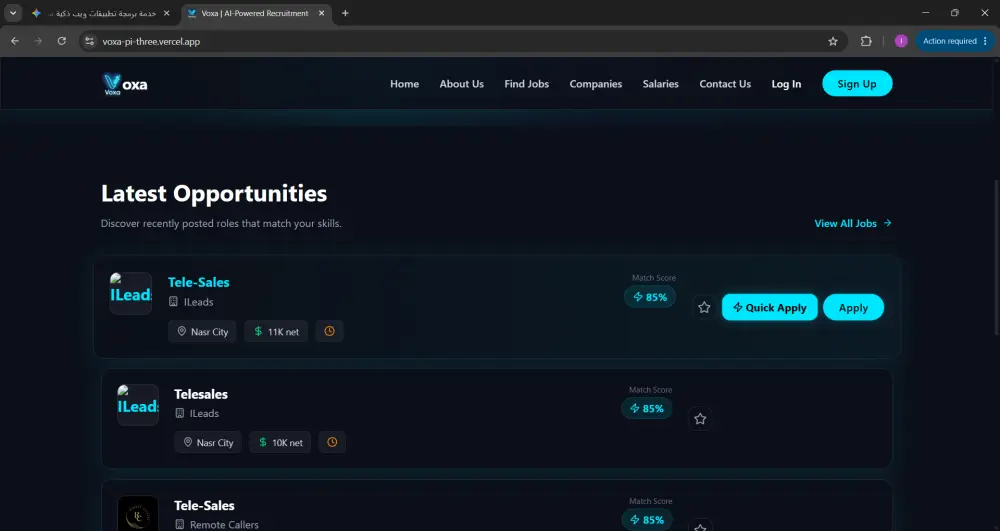برمجة وتطوير تطبيقات ويب ذكية متكاملة (AI Full-Stack Web Apps)