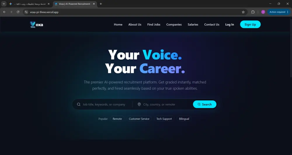 برمجة وتطوير تطبيقات ويب ذكية متكاملة (AI Full-Stack Web Apps)