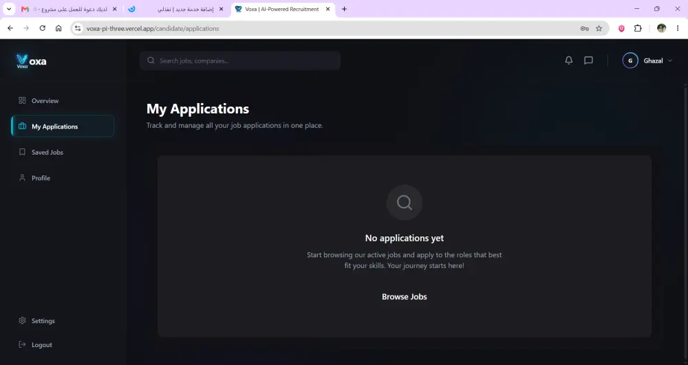 برمجة وتطوير تطبيقات ويب ذكية متكاملة (AI Full-Stack Web Apps)