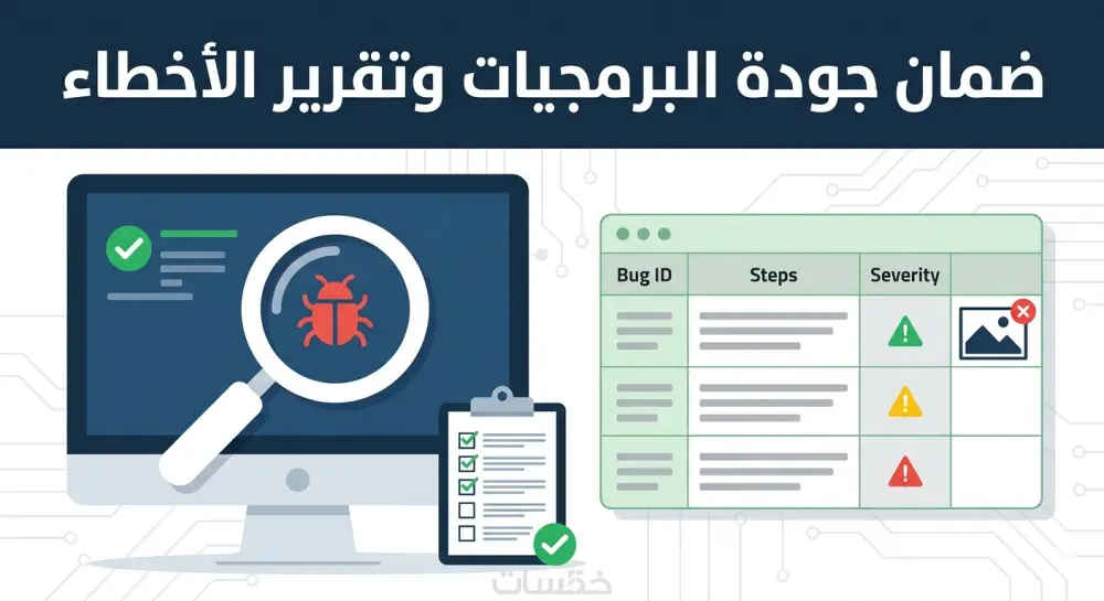 فحص شامل وإعداد (Bug Report) احترافي لموقعك او تطبيقك
