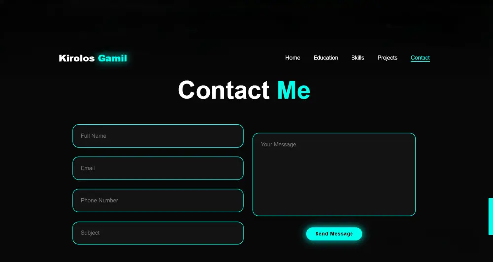 أقوم بتصميم بورتوفوليو Portfolio بشكل منظم وجذاب