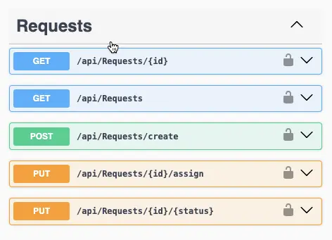 سأنشئ لك لوحة تحكم أو نظام إدارة مخصص باستخدام ASP.NET Core