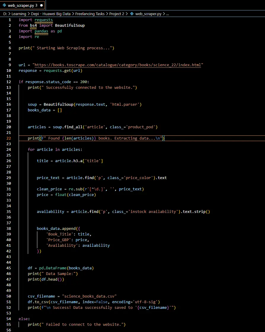 web scrabing