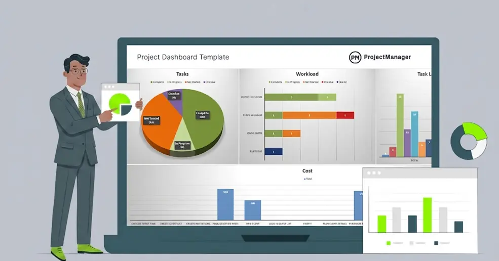 إنشاء Dashboard باستخدام Excel أو Power BI