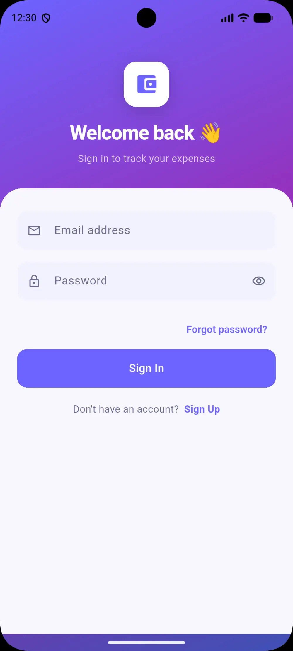 Spendly — Expense Tracker App Personal Finance & Budget Tracking App