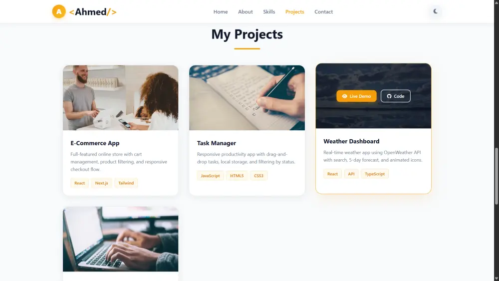 تطوير واجهات مواقع ويب احترافية ومتجاوبة (Front-End Development)