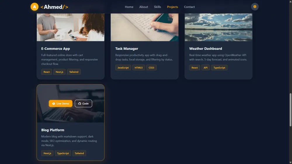 تطوير واجهات مواقع ويب احترافية ومتجاوبة (Front-End Development)