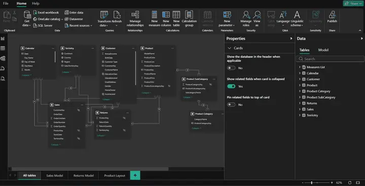 انشاء Dashboard باستخدام Power BI