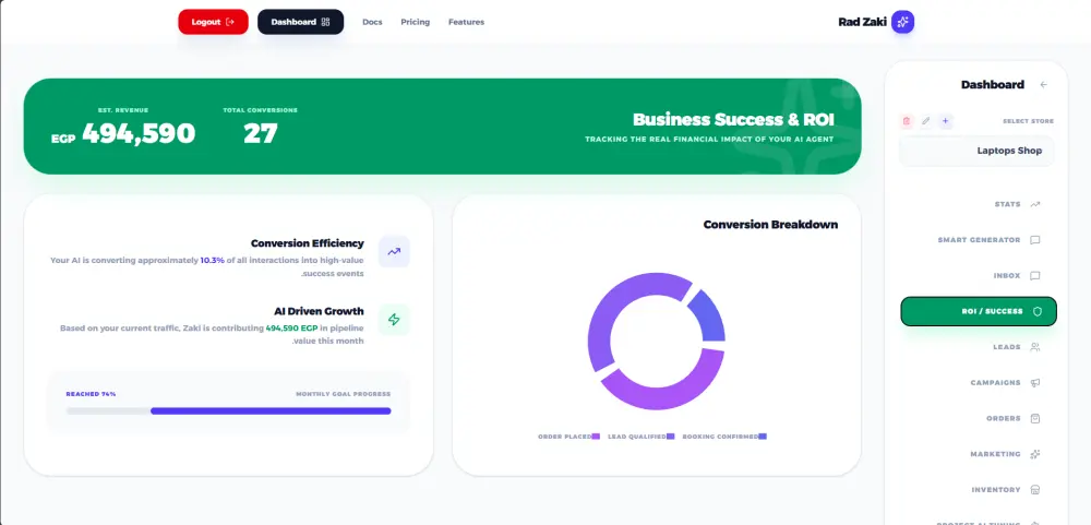 ستحصل على موقع Saas جديد بحسب طلبك باستخدام Next.js يشمل عدد الصفحات (5) عدد المراجعات التي سيُجريها المختص (2) محتوى متجاوب و جذر المشروع