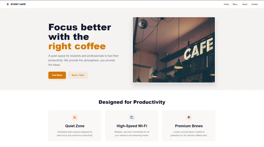 تصميم موقع ويب احترافي متجاوب باستخدام HTML وCSS