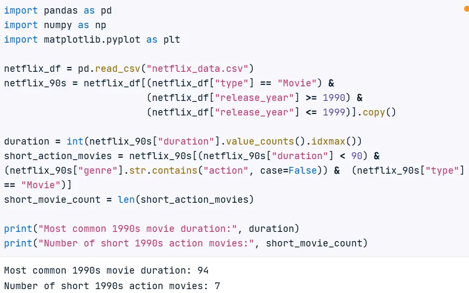تحليل بينات باستخدام python