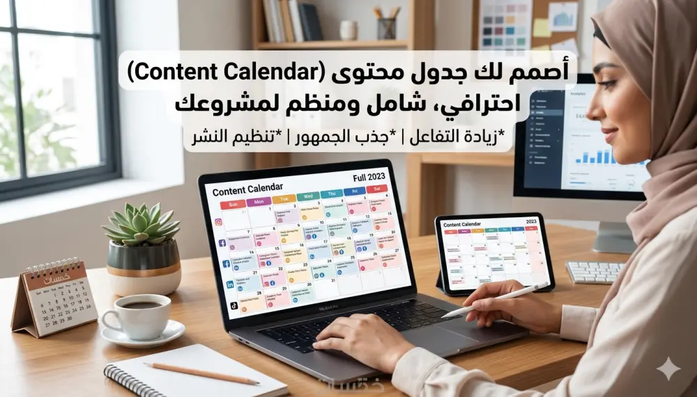 تسويق رقمي خطة محتوي ادارة الوقت