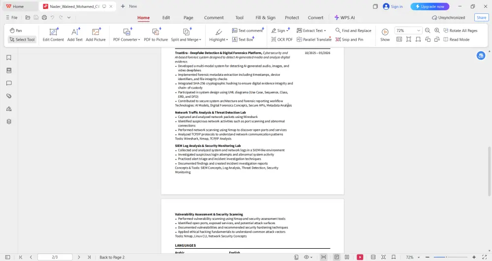 سأصمم لك سيرة ذاتية احترافية متوافقة مع ATS لزيادة فرص قبولك في الوظائف