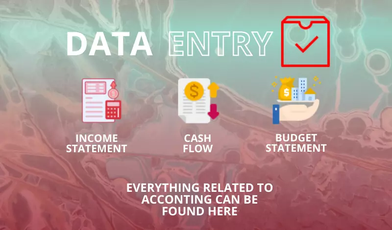 ادخال البيانات المالية (قيود محاسبية وفواتير و غيرها)