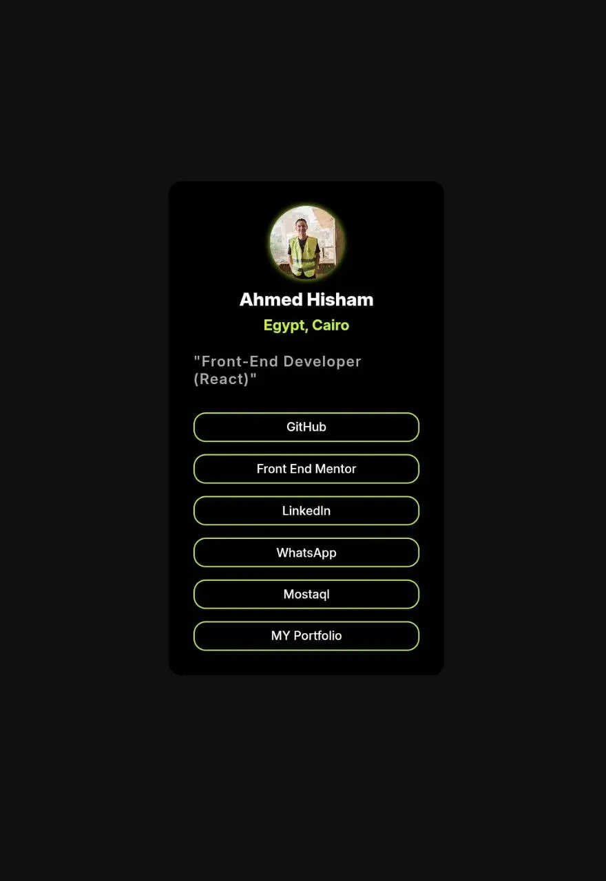 تصميم وتطوير صفحة روابط تواصل اجتماعى احترافية ومخصصة