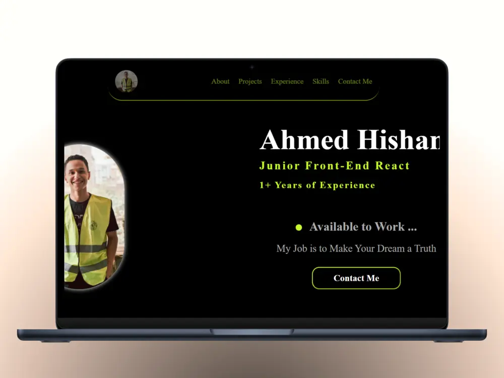 تصميم وتطوير موقع "معرض أعمال" (Portfolio) احترافي وجذاب