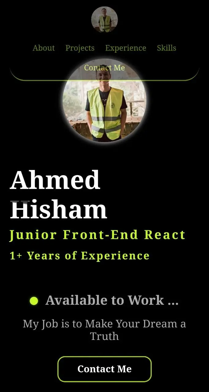 تصميم وتطوير موقع "معرض أعمال" (Portfolio) احترافي وجذاب