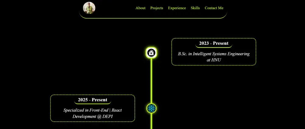 تصميم وتطوير موقع "معرض أعمال" (Portfolio) احترافي وجذاب