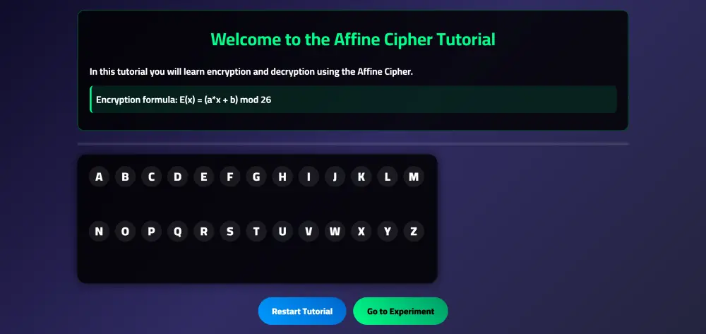 Cryptography Platform — Python, FastAPI, HTML, CSS, JavaScript