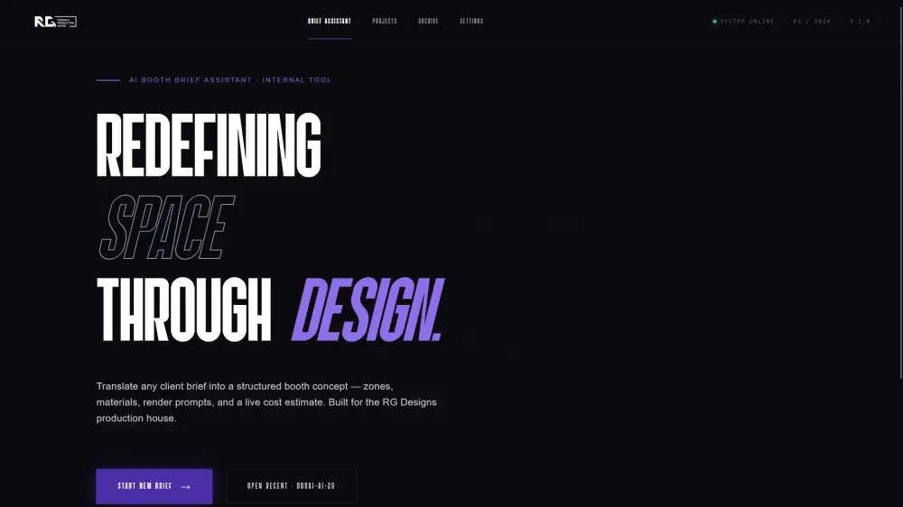 تصميم واجهة Landing Page احترافية باستخدام AI