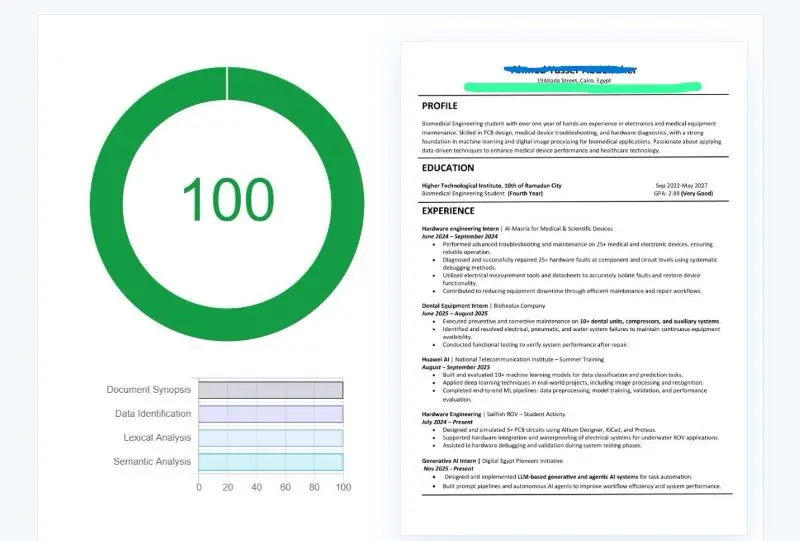 كتابة CV احترافي يزيد فرص قبولك بالعمل